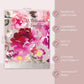 Passion Greetingcard Wallet | 12 Premium Blank Greetingcards, 4 Watercolour Designs & Envelopes