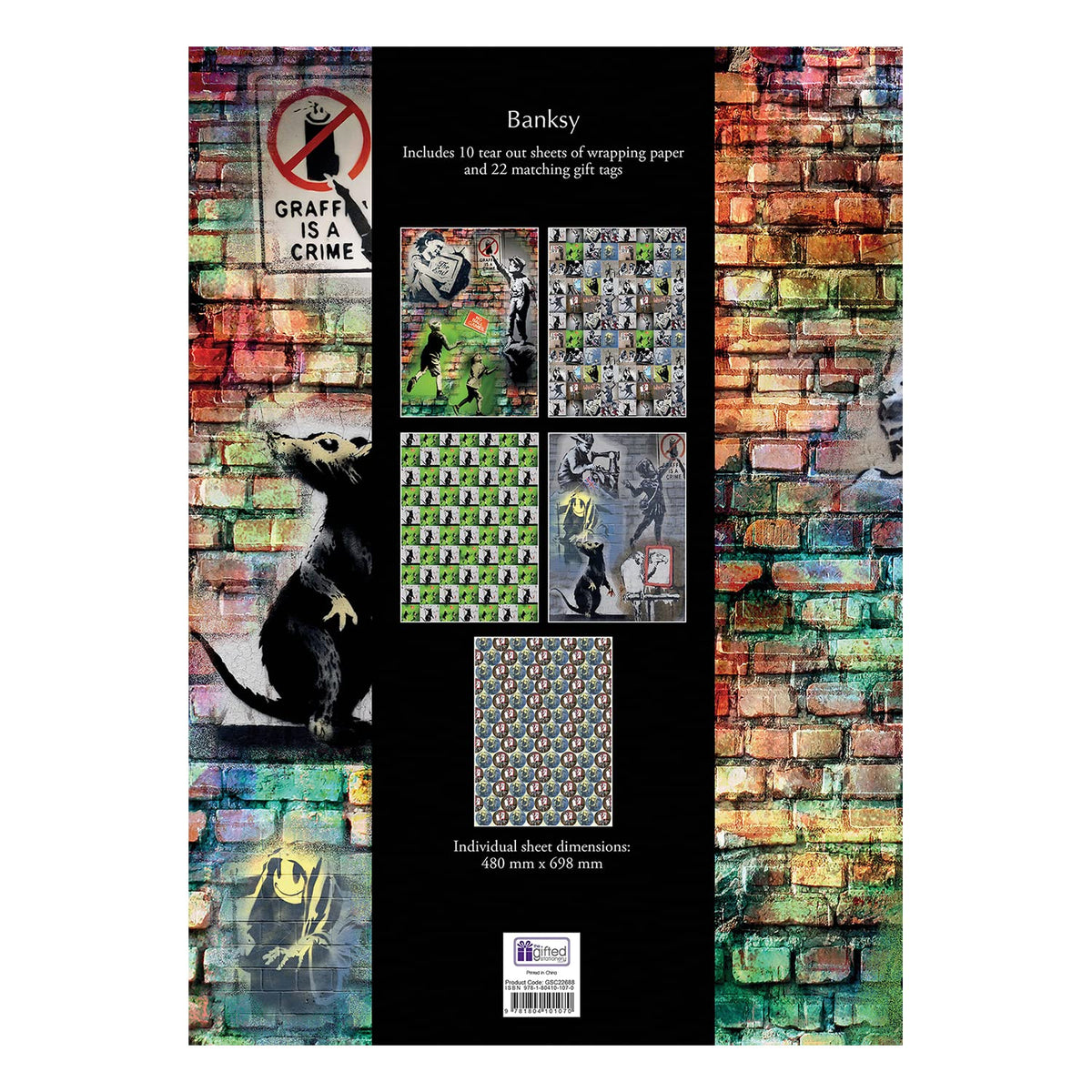 Banksy Gift Wrap Collection | Street Art Theme