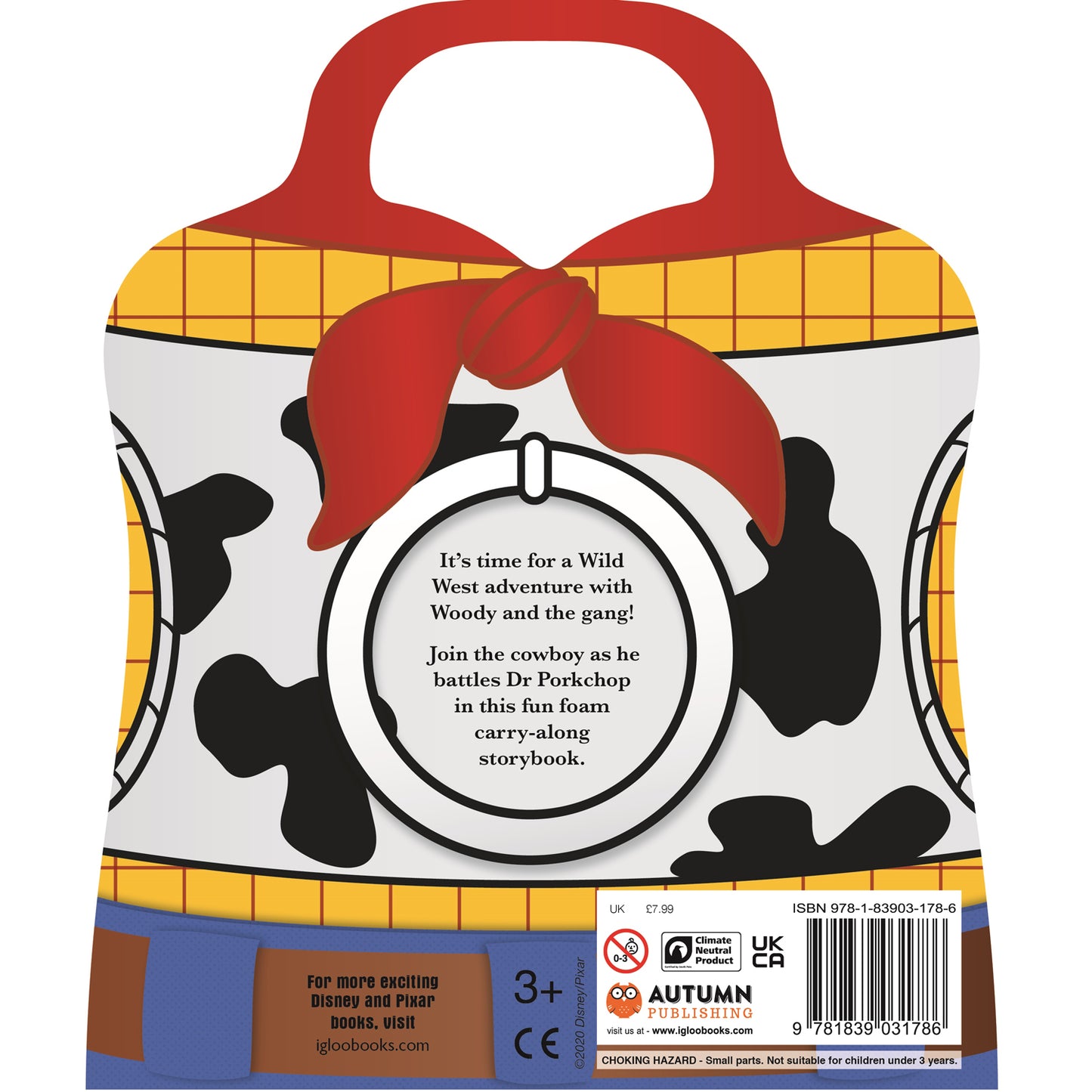 Disney Pixar Toy Story My Carry-Along Storybook | Foam Book | Purse book | Toy Story Storybook