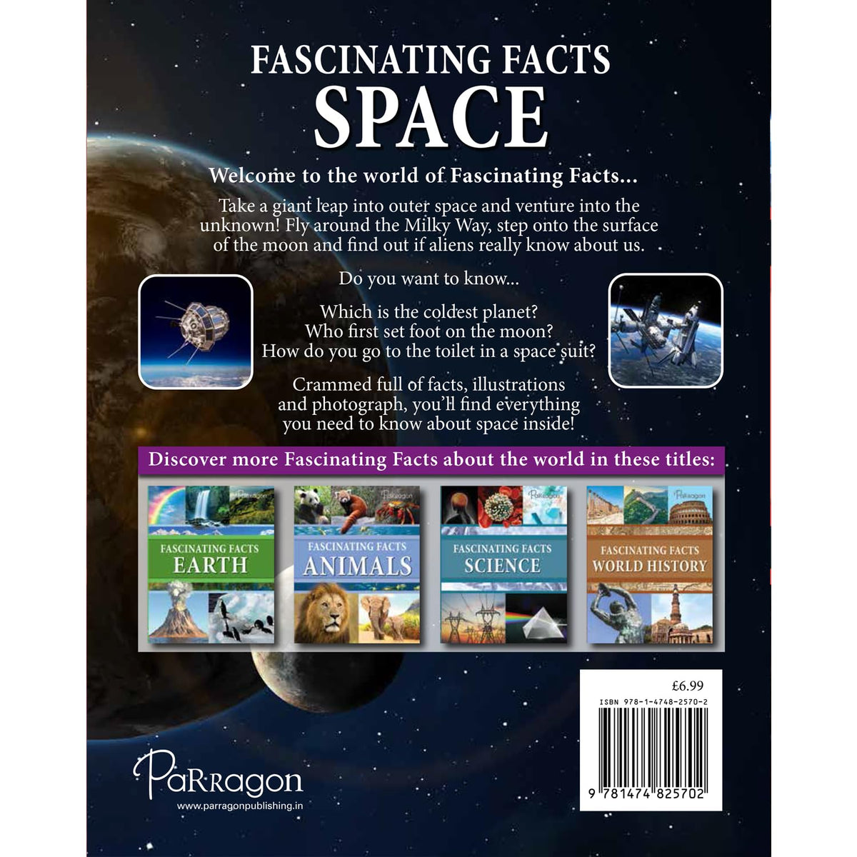 Fascinating Facts: Space | Reference Book for Kids | Encyclopedia for Ages 7+