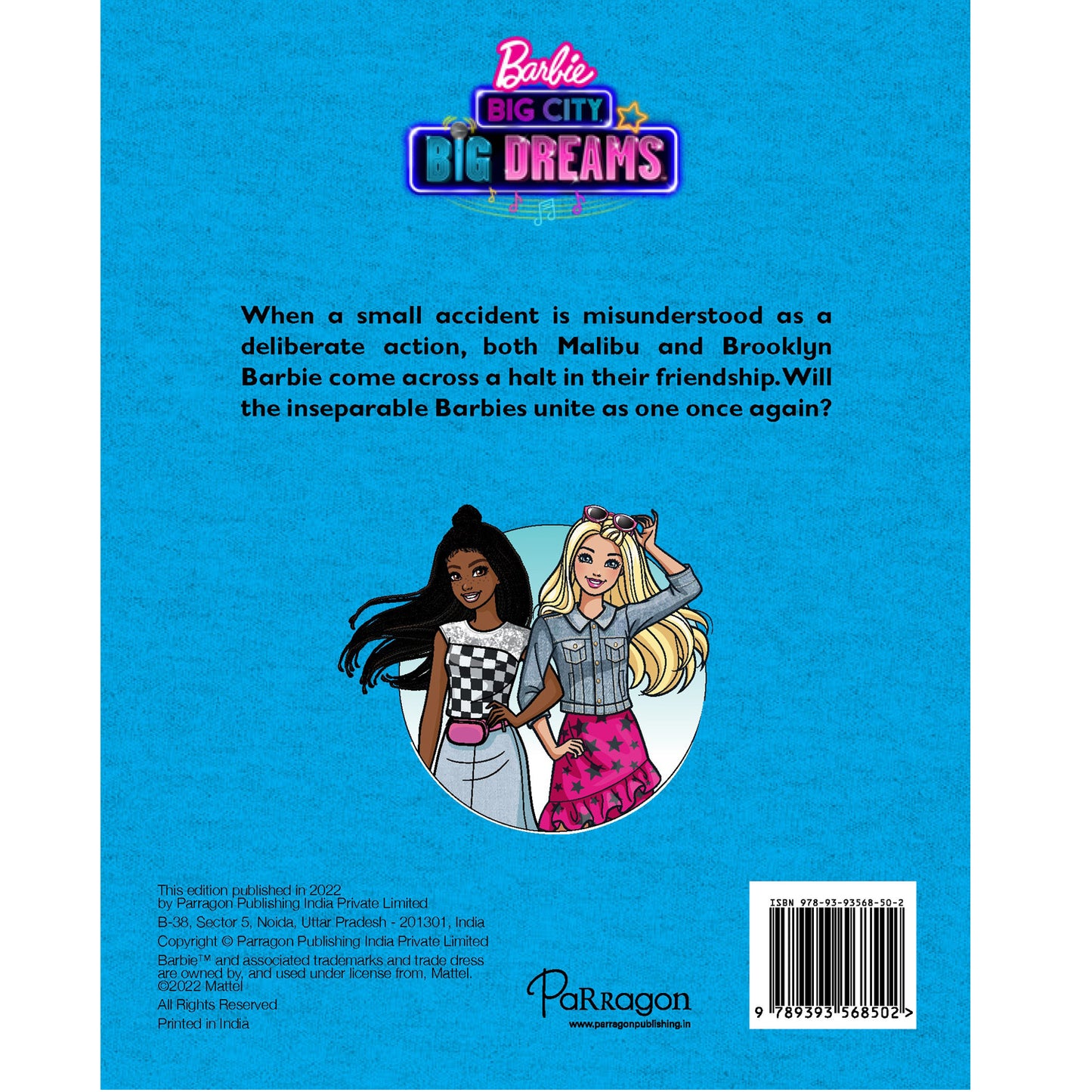 Barbie Big City Big Dreams Movie Storybook