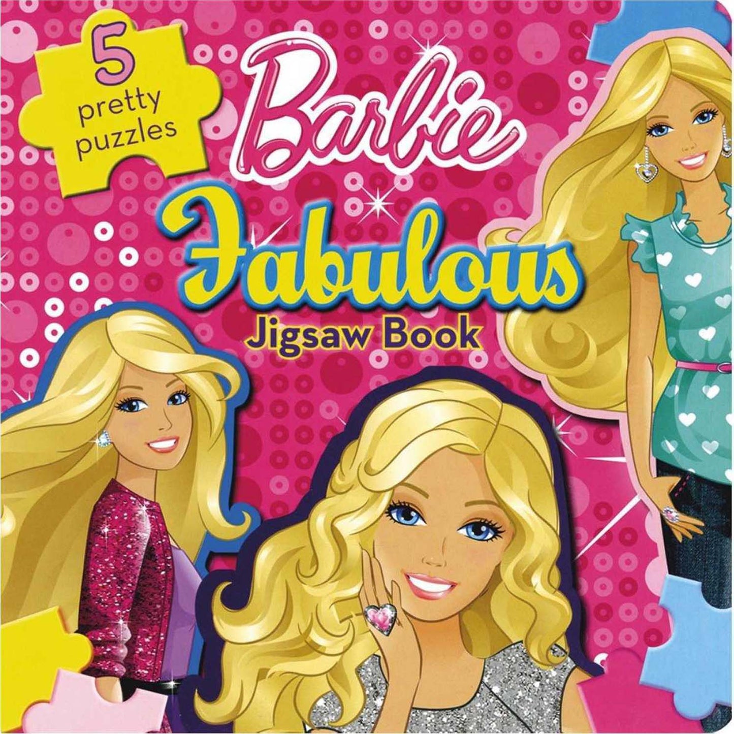 BARBIE FABULOUS JIGSAW BOOK - 9781781868508 [Board book] Parragon