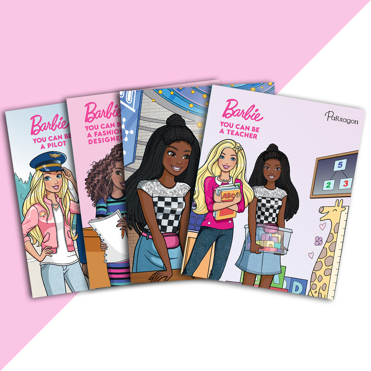 Barbie You Can be Career Series (Set of 4 Books) [Hardcover] Parragon
