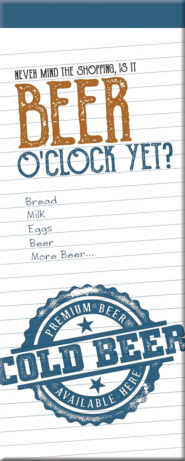 Beer Shopping List The Gifted Stationery Company