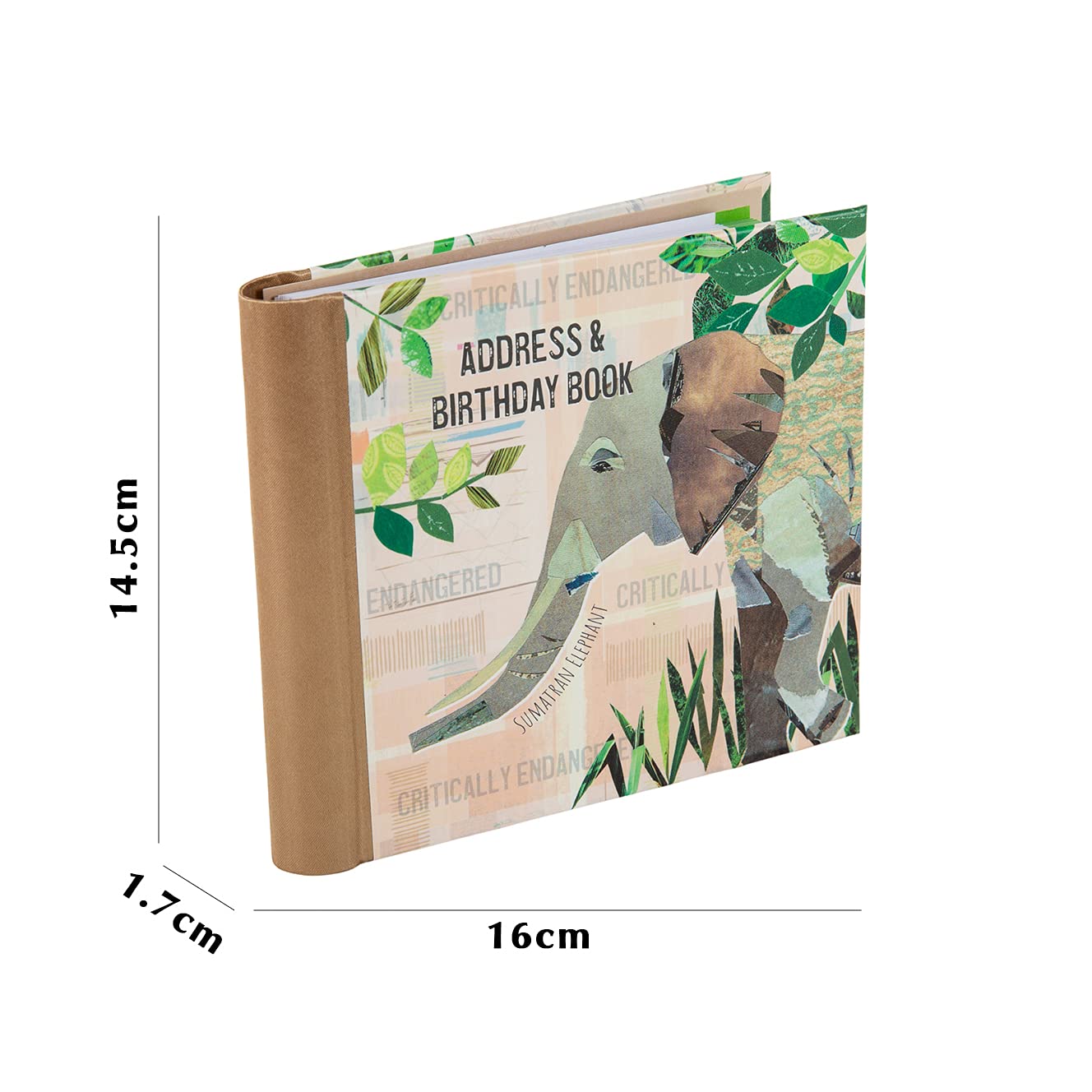The Gifted Stationery Co Address & Birthday Book - Endangered [Office Product]