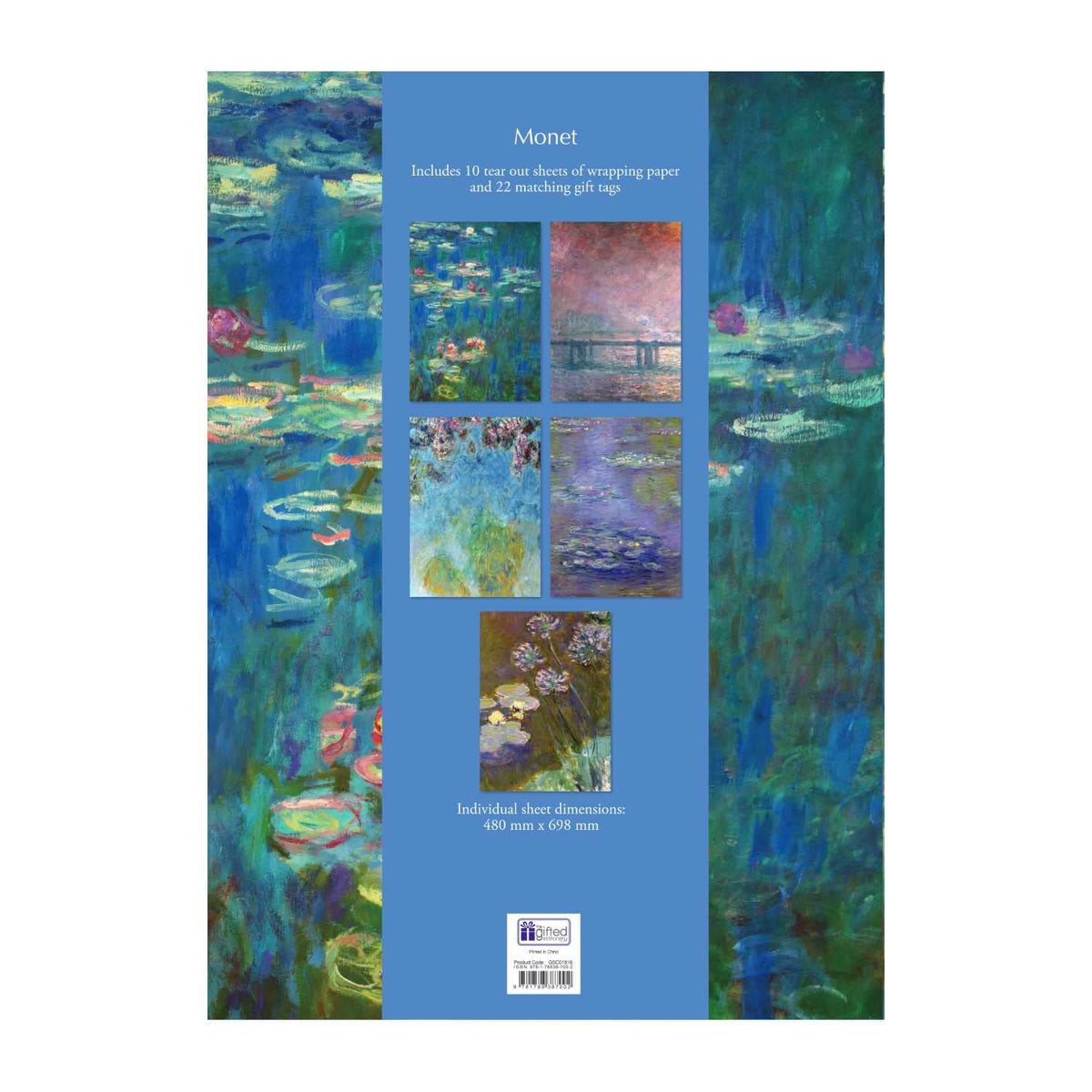 Monet Gift Wrap Collection | Claude Monet Art Collection