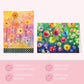 Pom Poms Greetingcard Wallet | 12 Premium Blank Greetingcards, 4 Vibrant Designs & Envelopes