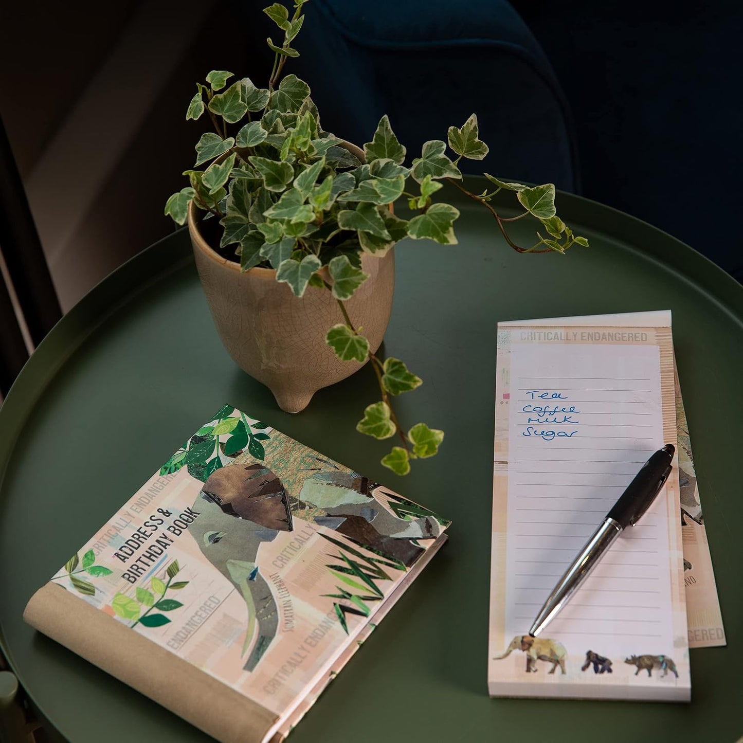 The Gifted Stationery Co Address & Birthday Book - Endangered [Office Product]