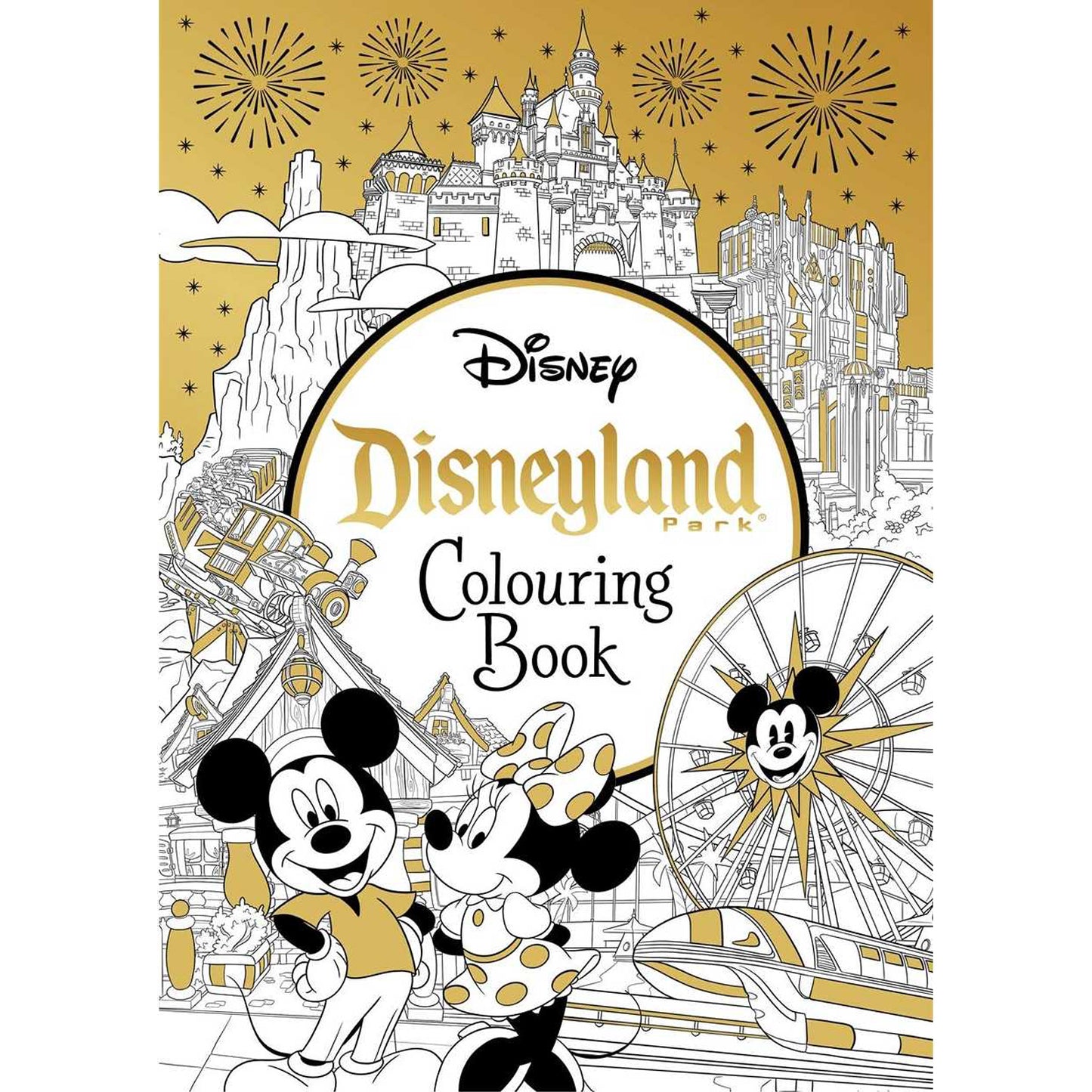 Disneyland Parks Colouring Book Walt Disney