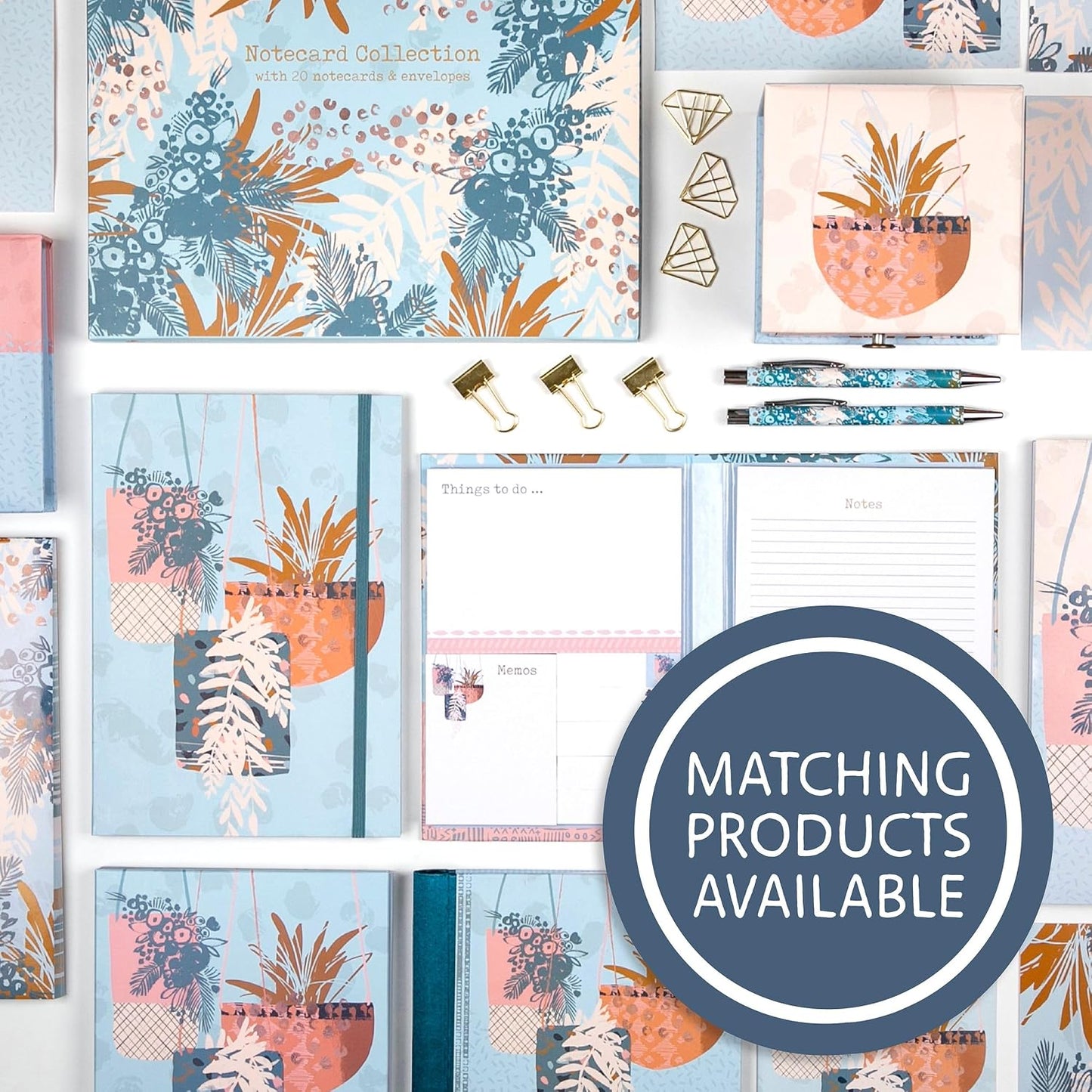 Bohemian A5 Flexi-Bound Ruled Notebook | 176 Sheets Ruled White Paper | Printed Page Edges