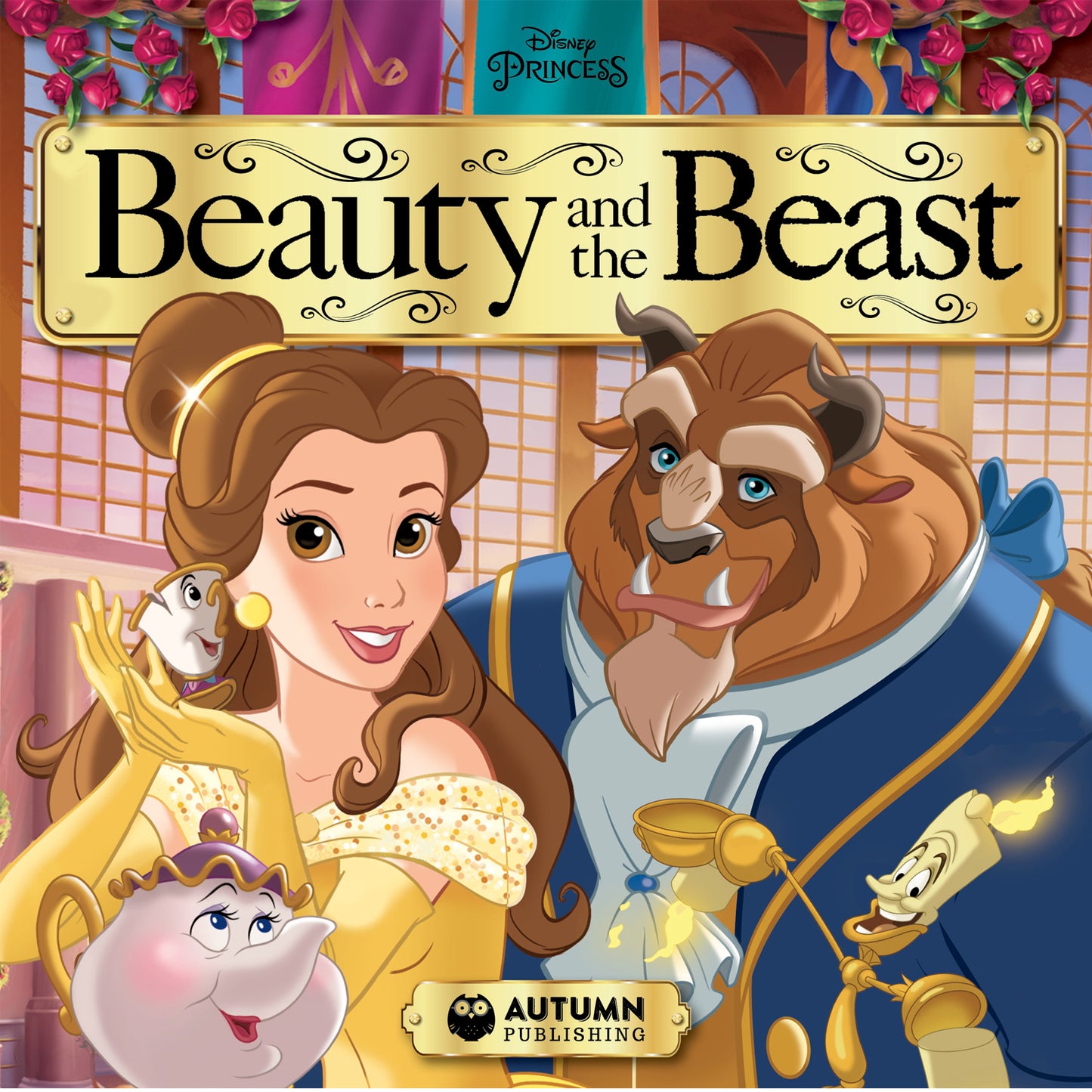 Disney Princess: Beauty and the Beast | Foam book | Purse book | Disney Princess Storybook