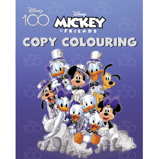 Disney 100 Copy Colouring book | Copy Color | D100 Copy Colouring Books | Disney mixed colouring book
