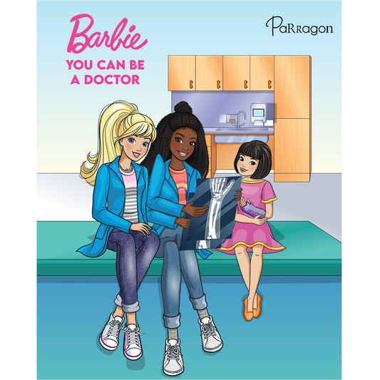 Barbie You Can Be An Doctor Padded Parragon
