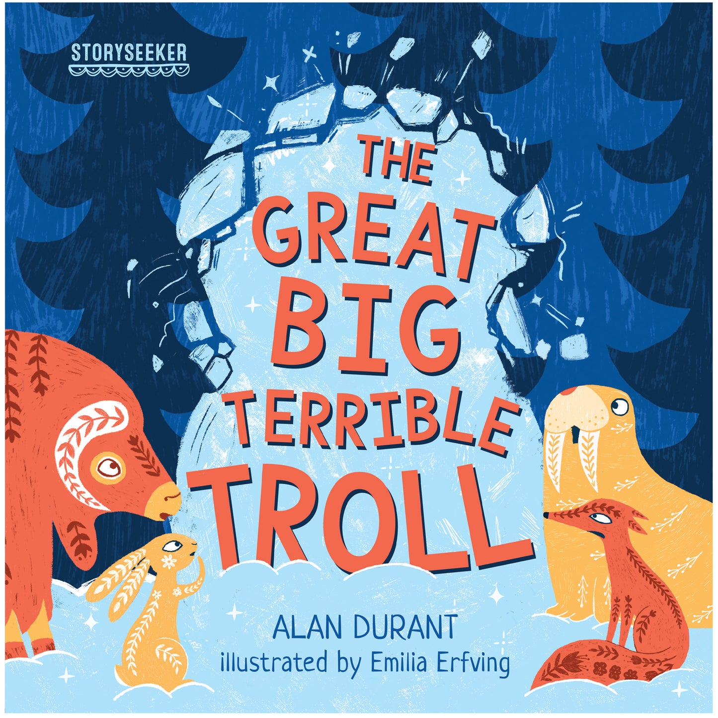 The Great Big Terrible Troll| Storyseeker | Toran Press | Picture Book | Nordic folk art | Children's Storybook | Books for kids Alan Durant and Emilia Erfving
