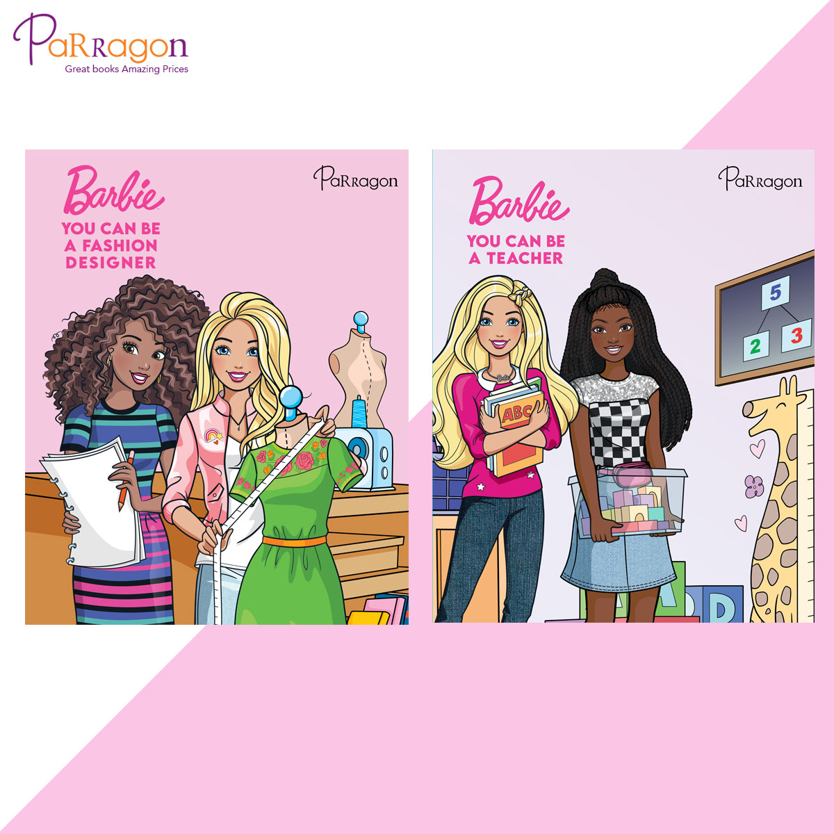 Barbie You Can be Anything (Set of 2 Books)
