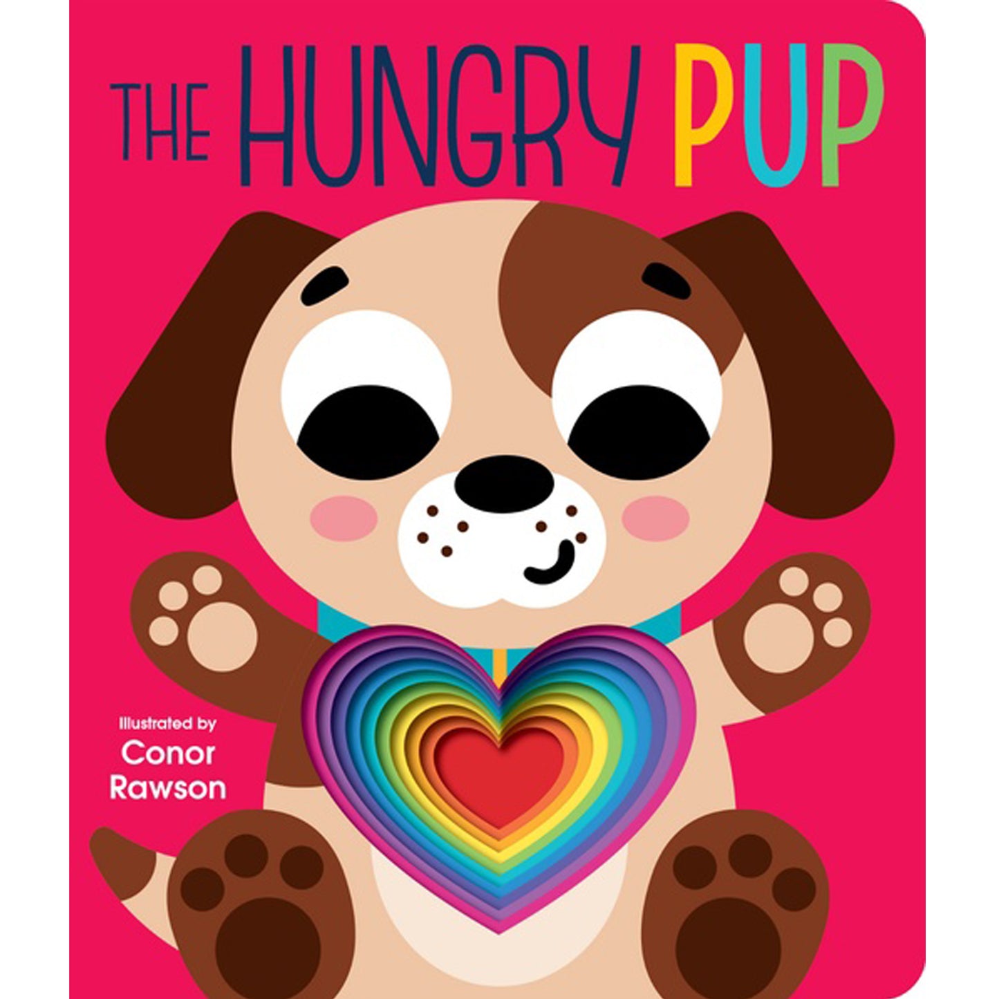 Graduating Board Book – The Hungry Pup | Children's books about digs | Early learning books | Board books |  Die cut board books