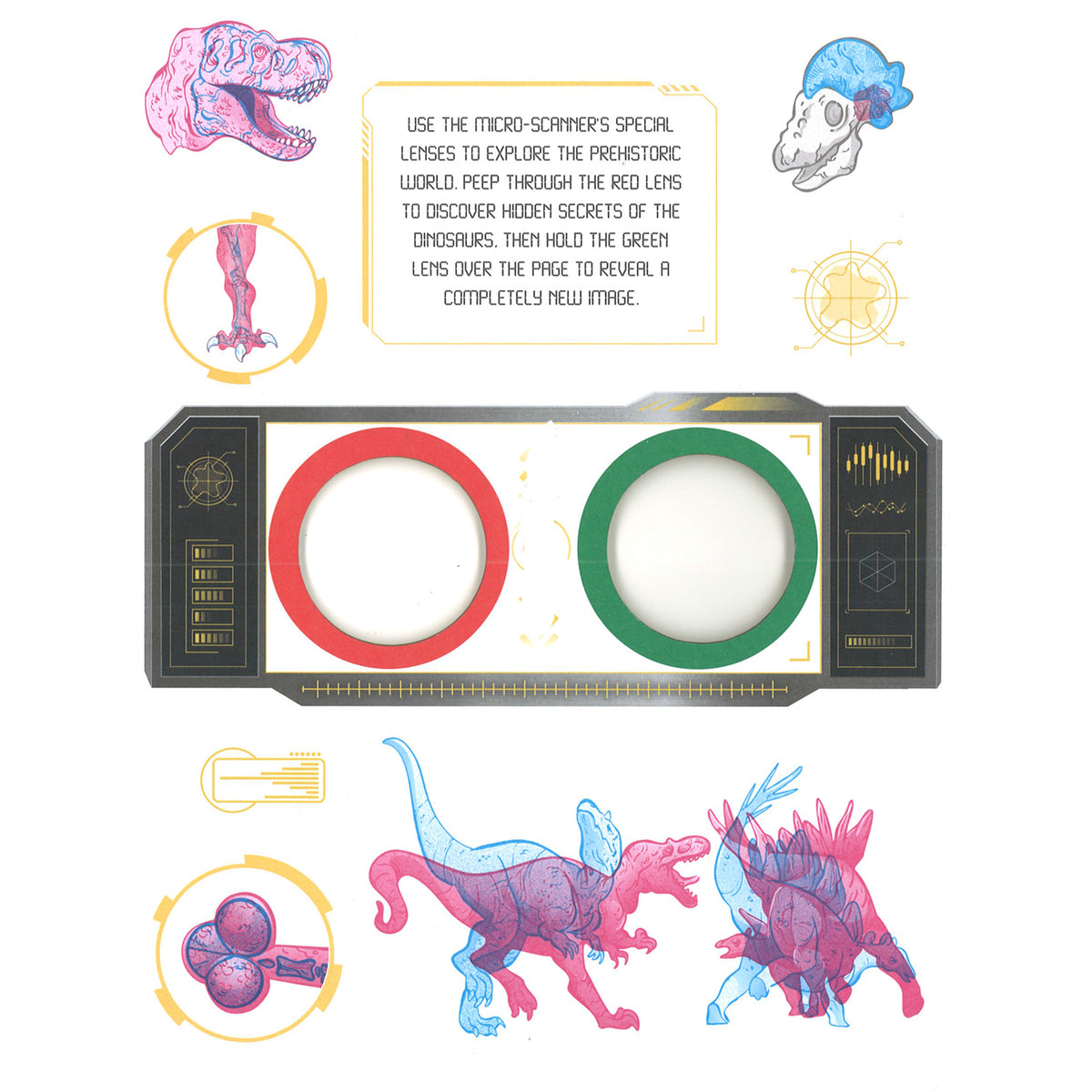 Secrets of the Dinosaurs | Reference book | Interactive book | Book with scanner
