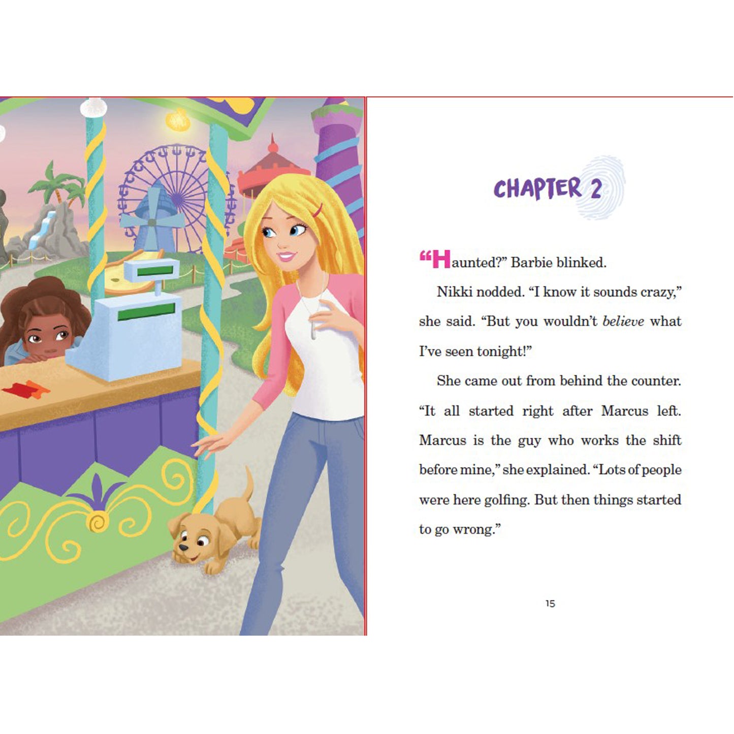 Barbie Sister Mystery Club 2: The Haunted Boardwalk