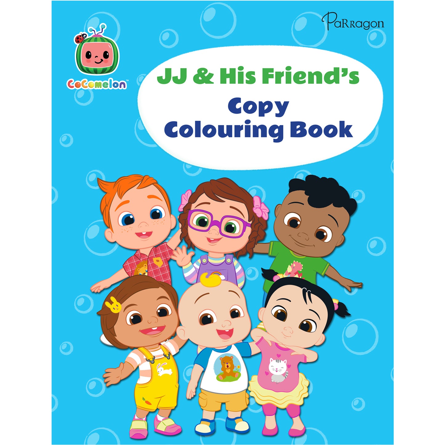 CoComelon JJ and His Friends Copy Colouring Book