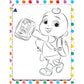 CoComelon JJ and His Friends Copy Colouring Book