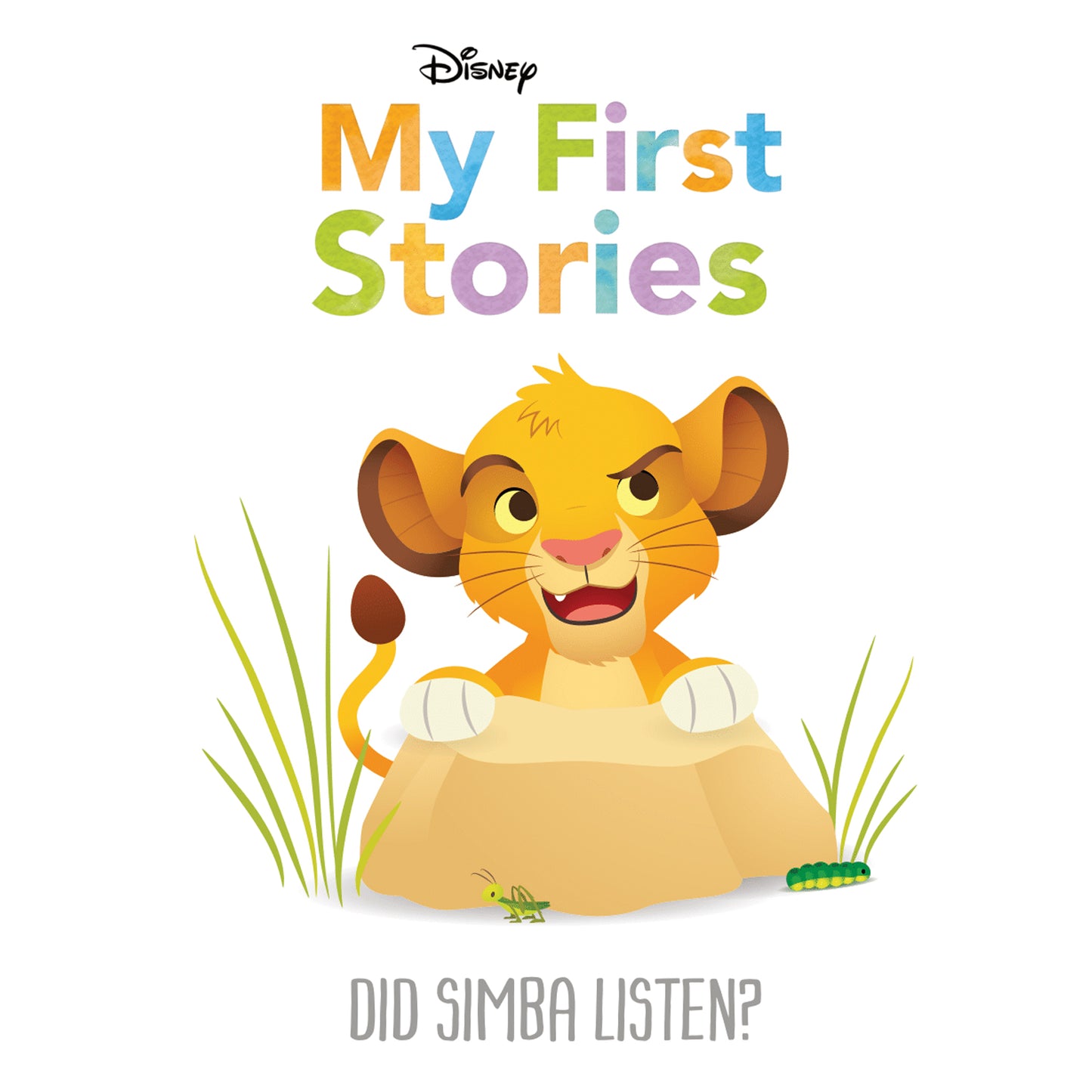 Disney Baby: What Does Simba See? - by Disney Books (Board Book)