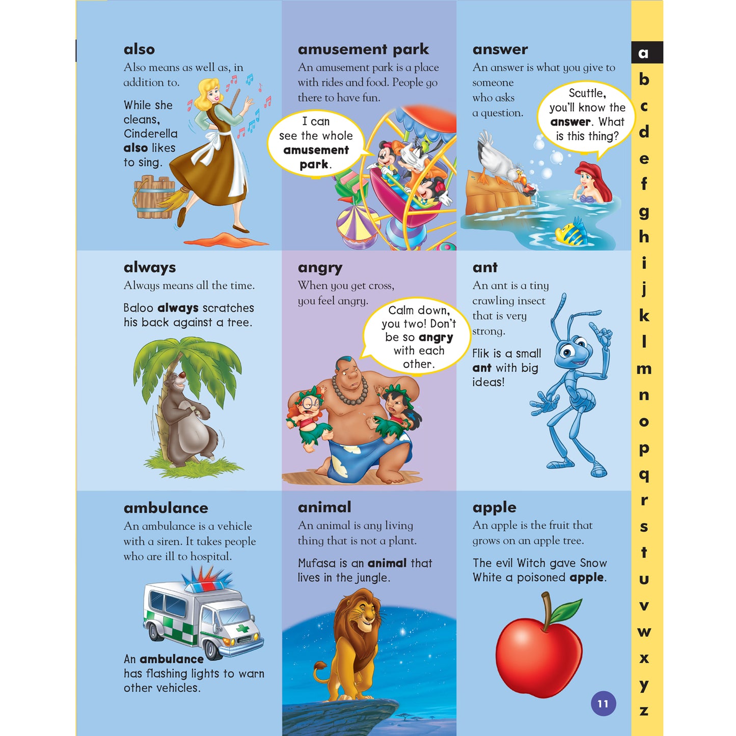 Disney Picture Dictionary [Hardcover] Parragon