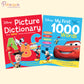 Disney Picture & Words Dictionery for Early Learners (Set of 2 Books) [Hardcover] Parragon