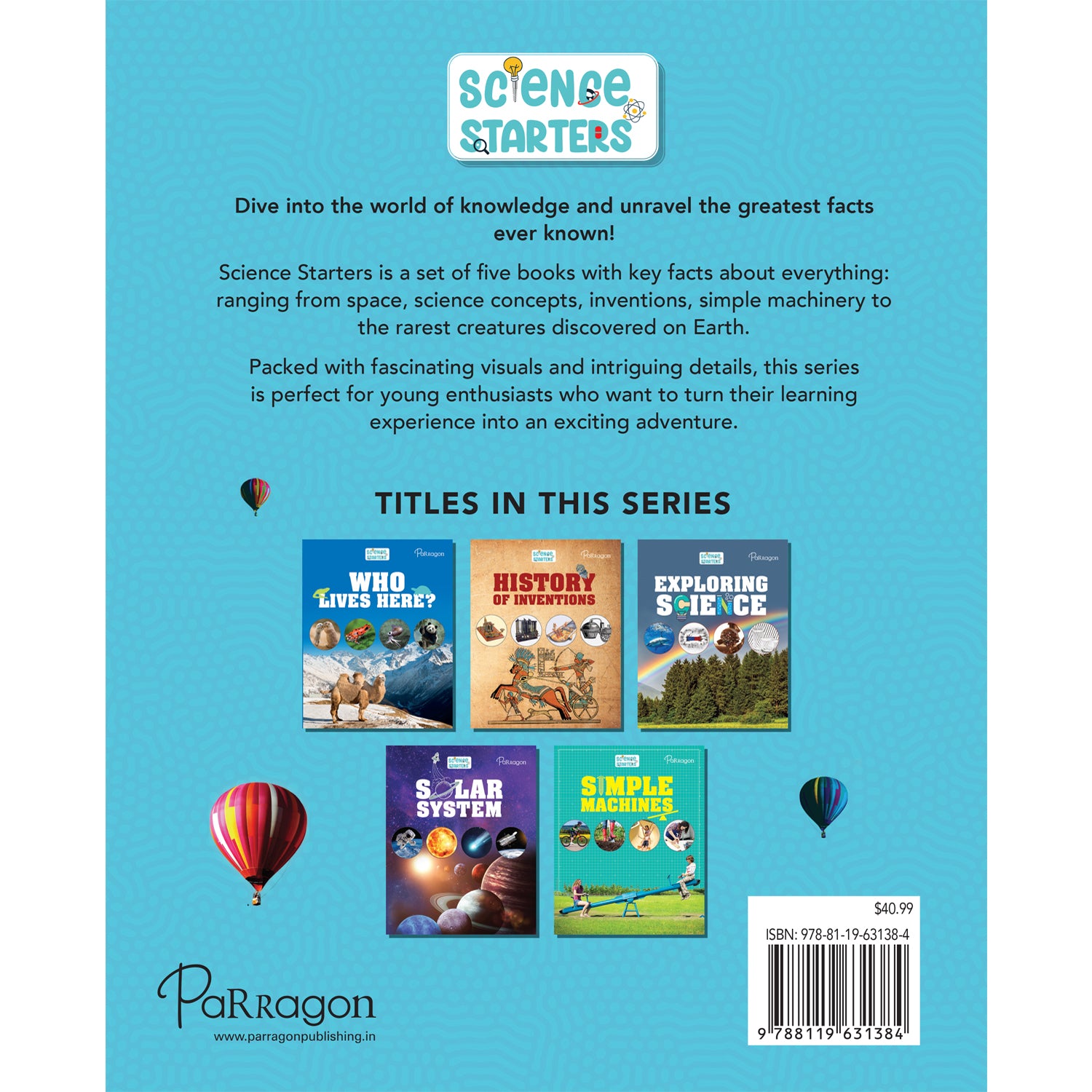 Science Starters:Young Learners | Pack of 5 Books | Reference Book for ...