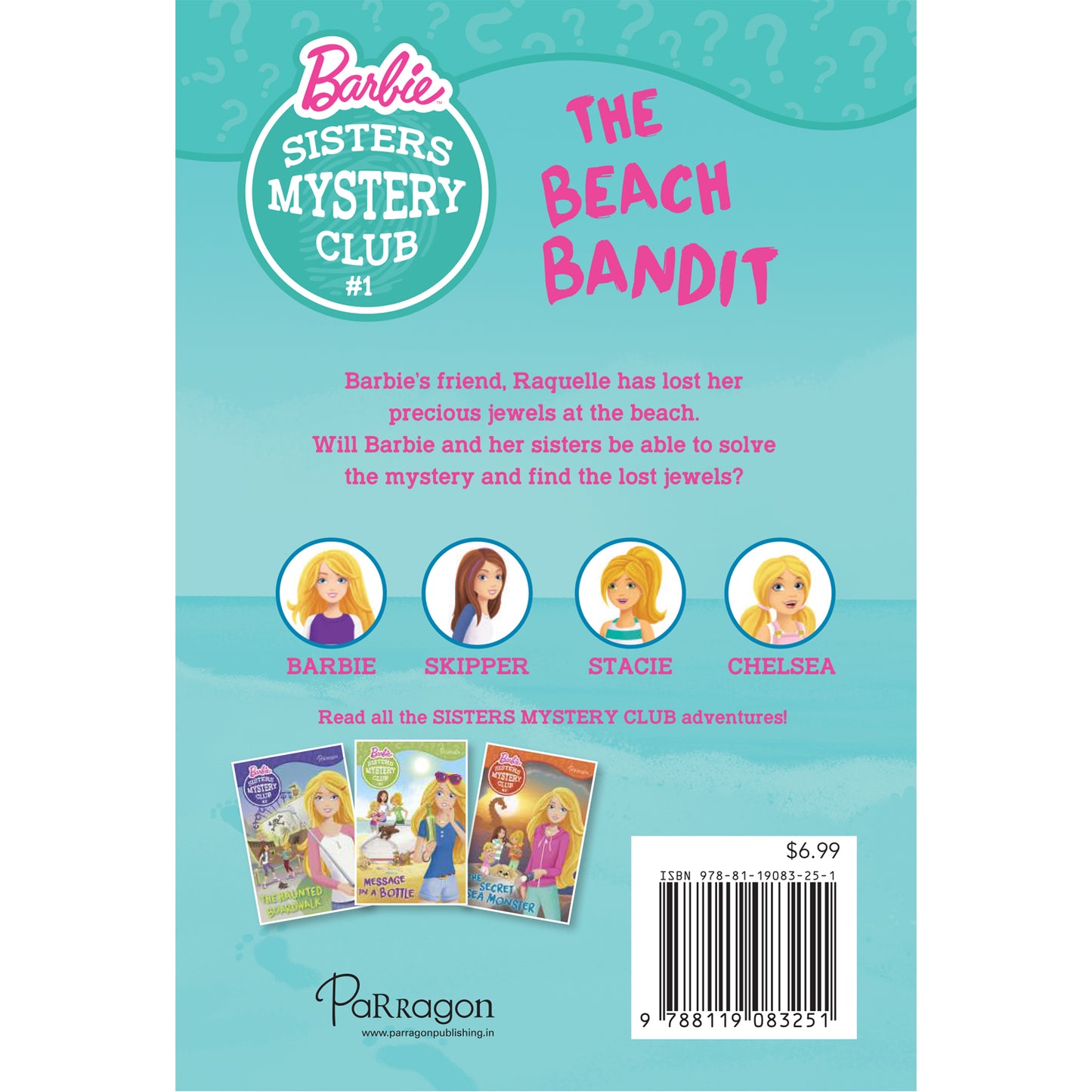 Barbie Sister Mystery Club 1: The Beach Bandit By Parragon Books