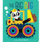 Graduating Board Book – The Big Dig | Children's books about panda | Early learning books | Board books |  Die cut board books