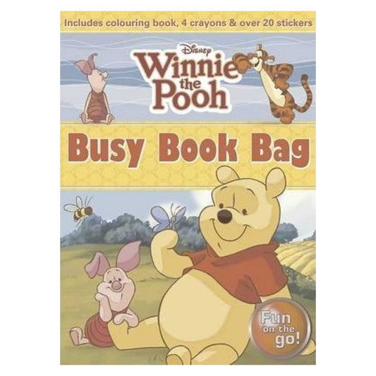Disney Winnie the Pooh Busy Book Bag [Paperback] Disney