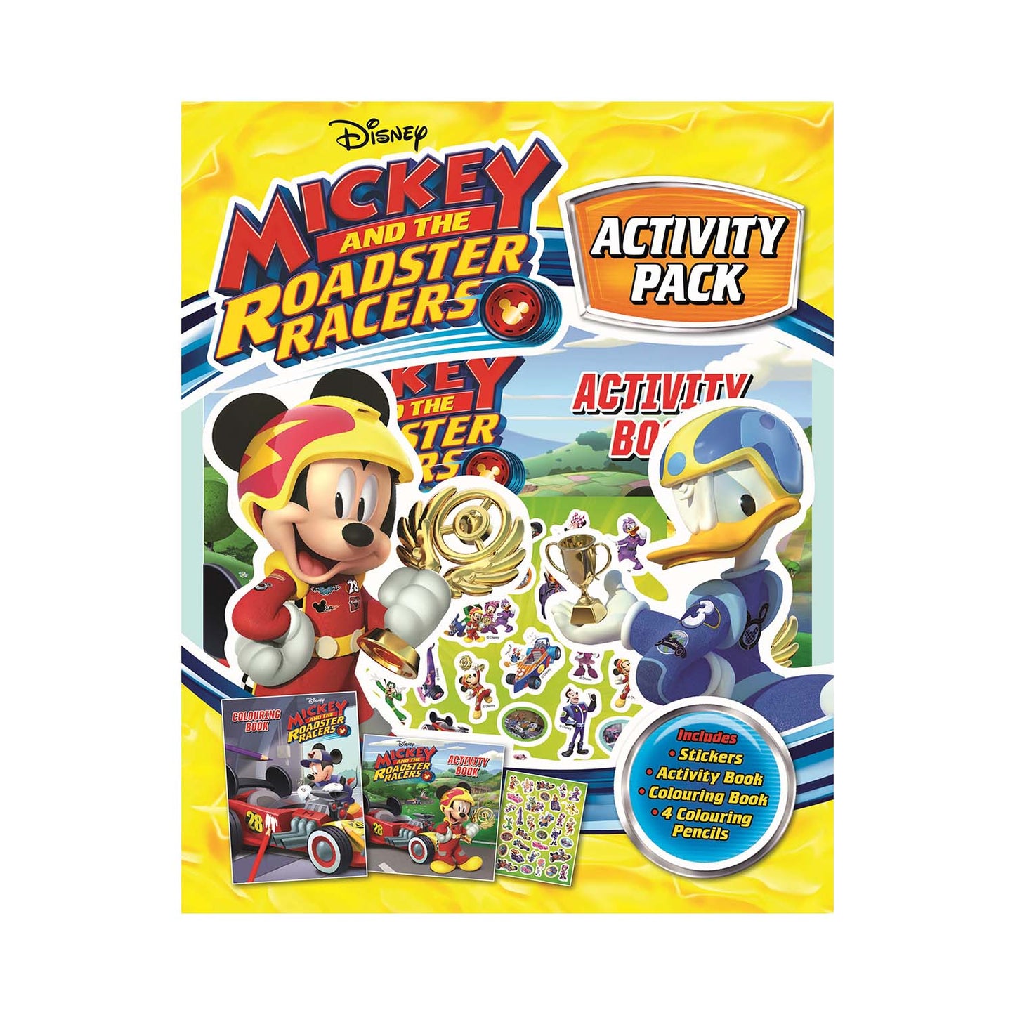 Disney Mickey And The Roadster Racers Activity Pack (2-in-1 Activity Bag Disney) Parragon Publishing India
