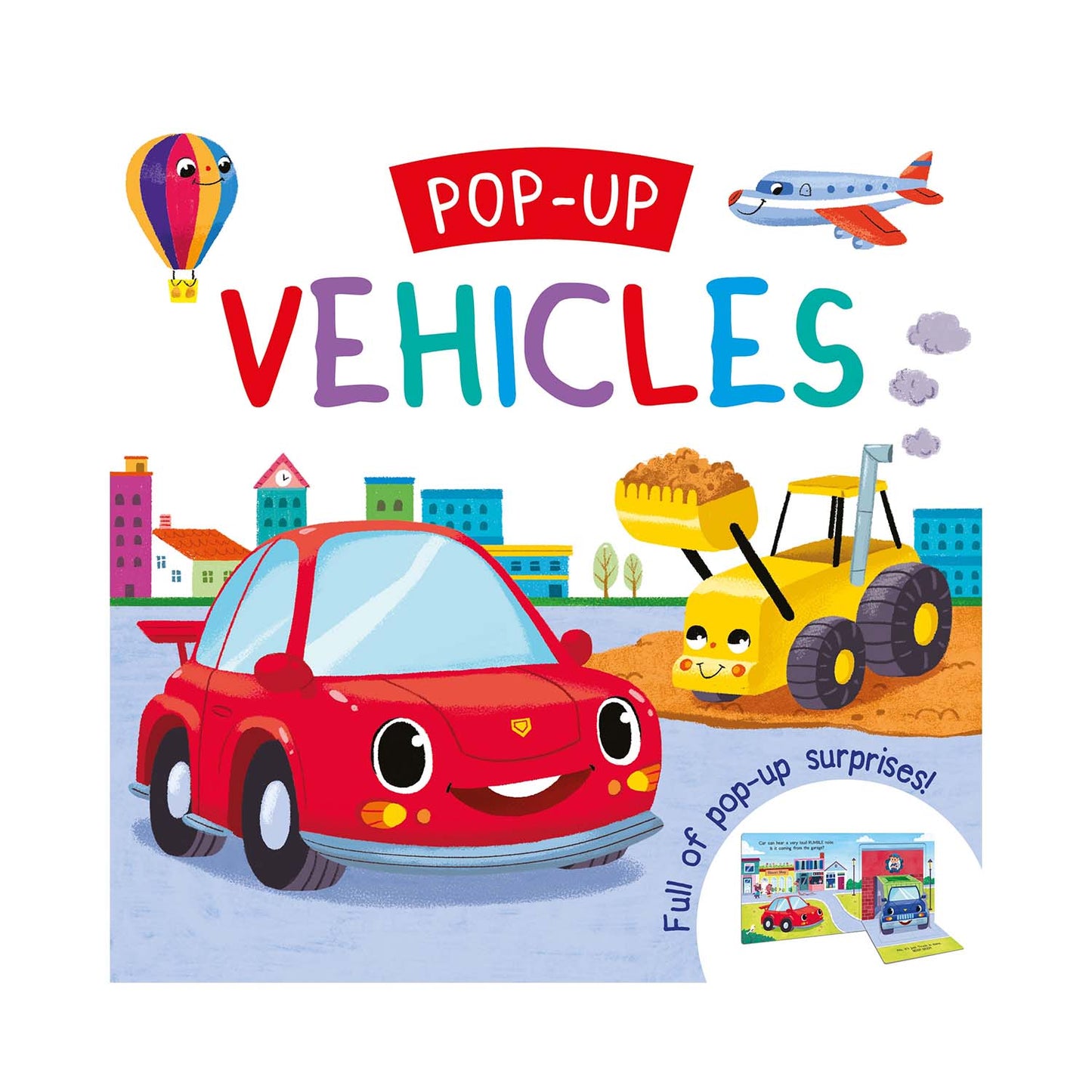 Pop-up Vehicles (Pop-up Board Book)
