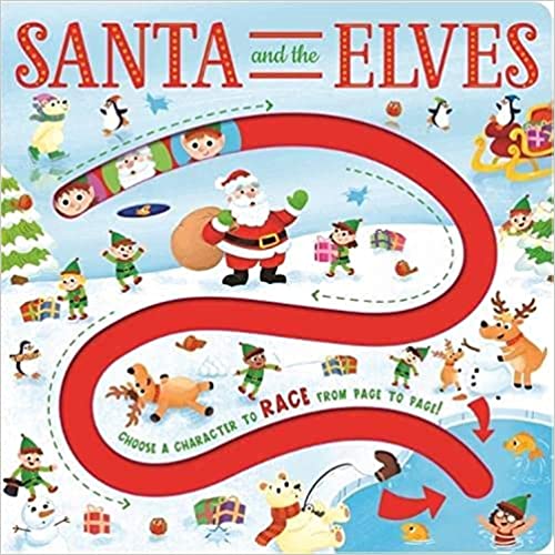 Santa and the Elves (A-Maze Boards) Igloo Books