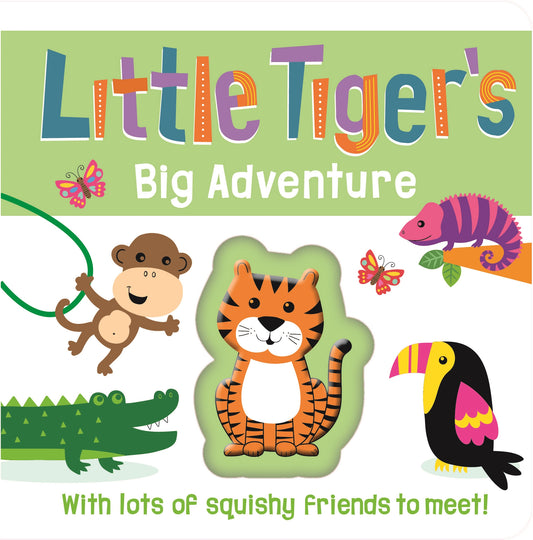 Little Tiger's Big Adventure (3D Touch & Feel Fun) Igloo Books