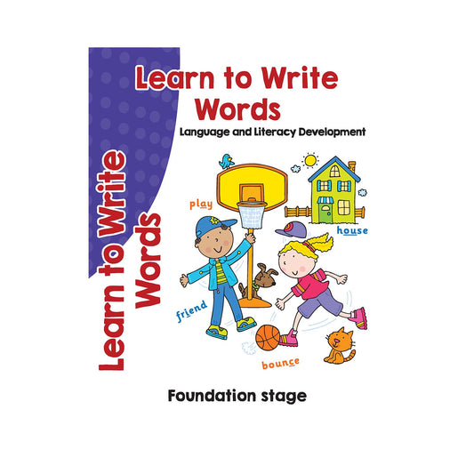 Learn to write: Words [Paperback]