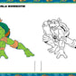 TMNT Catchin a Cab Copy Colour Parragon Publishing India