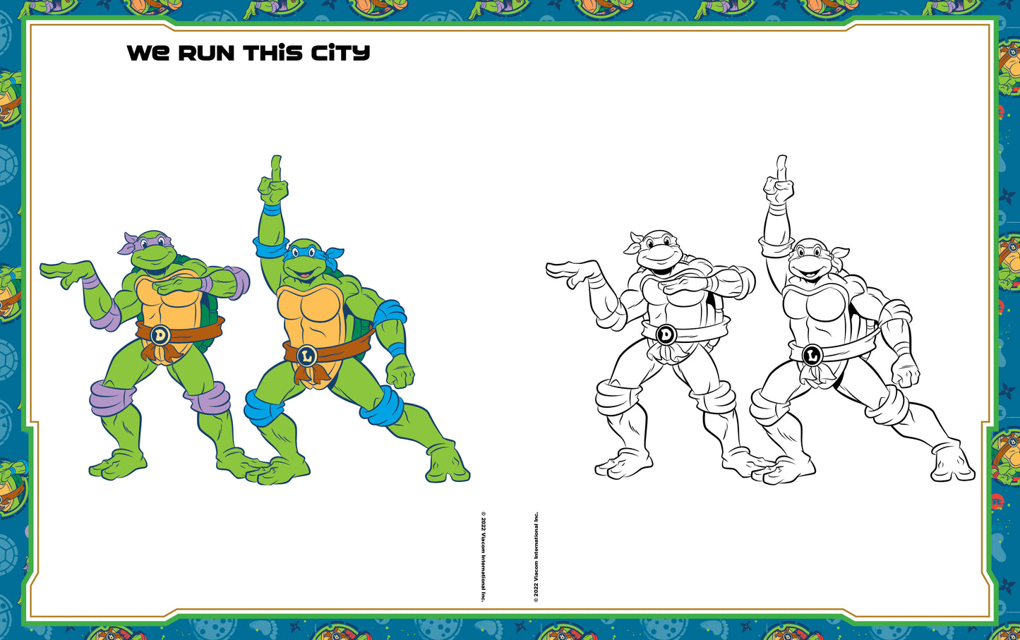 TMNT Catchin a Cab Copy Colour Parragon Publishing India