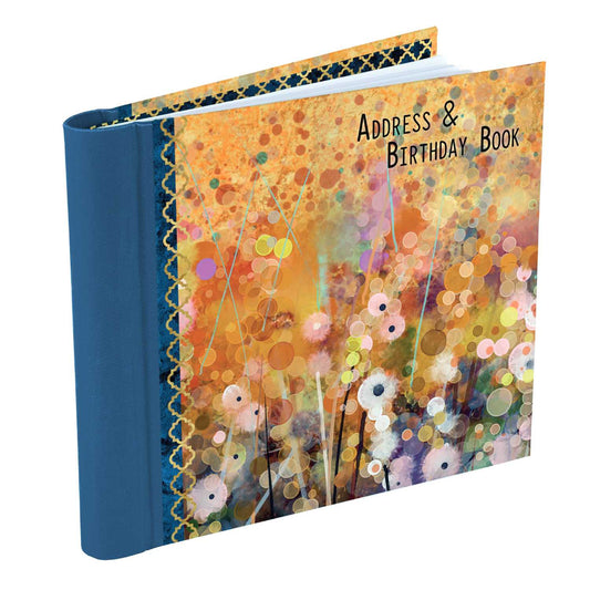 Address & Birthday Book - Pom Poms